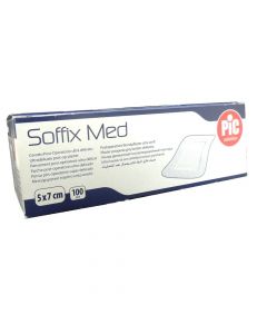 Pic Soffix Med Plasters 5 cm X 7 cm 100's