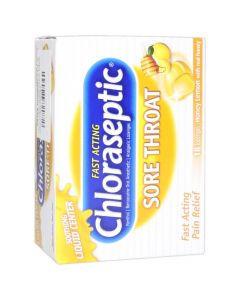 Chloraseptic Honey Lemon Liquid Center Lozenges 18's