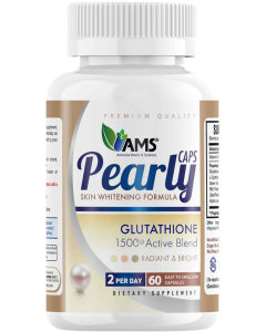 AMS Pearly Skin Whitening Glutathione 1500 mg Capsules 60's