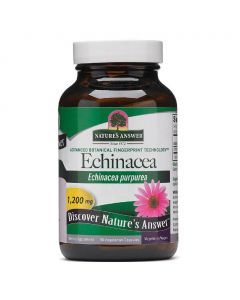 Nature's Answer Echinacea Herb 1200 mg Vegan Capsules For Antioxidant & Immunity Boost, Pack of 90's