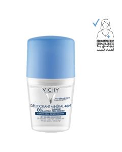 Vichy 48 Hours Anti-Odour Aluminum Free Mineral Deodorant Roll-On 50ml