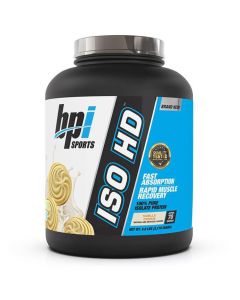 BPI Sports ISO HD Vanilla Cookie Powder 4.8 lbs