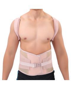 Olympa Shoulder Brace with 5 Stays Beige Small OOH-114