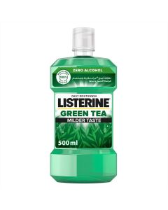 Listerine Zero Alcohol Milder Taste Green Tea Mouthwash 500ml