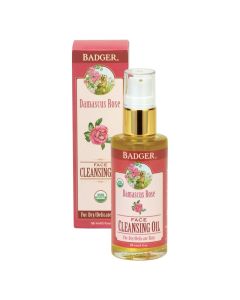 Badger Damascus Rose Face Cleansing Oil 59.1 mL