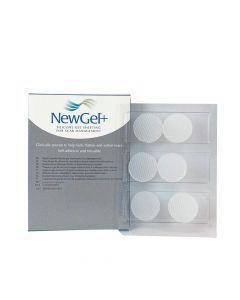 NewGel+ Advanced Medical-Grade Silicone Gel Dots, NG-380 Clear, Pack of 6's