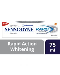 Sensodyne Rapid Action Whitening Toothpaste 75 mL