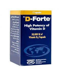 D-Forte Vitamin D2 50,000IU Capsule 12's
