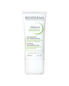 Bioderma Sebium Sensitive Soothing Anti-Blemish Care For Sensitive Acne-Prone Skin 30 mL