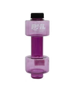 PHL Dumbbell Sports Water Bottle Purple