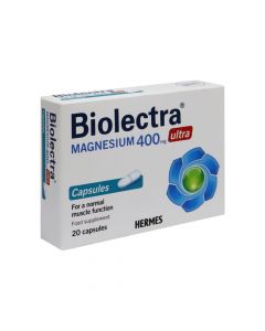 Hermes Bioelectra Ultra Magnesium 400 mg Capsules 20's