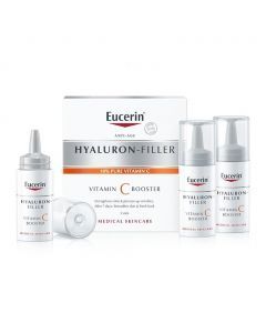 Eucerin Hyaluron-Filler Vitamin C Anti-Aging Booster Serum 8ml, Pack of 3's