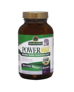 Nature's Answer Power Max Vegetarian Capsules For Stamina, Pack of 120's