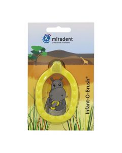Miradent Infant-O-Brush Learner's Yellow Toothbrush 605617