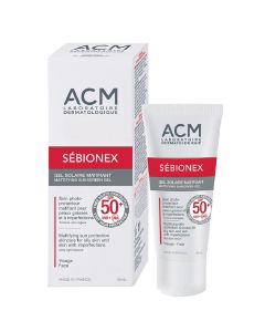 ACM Sebionex SPF50+ Mattifying Facial Sunscreen Gel For Oily Skin 40ml