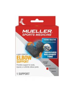 Mueller 4-Way Stretch Knit Elbow Support MD/LG 67129