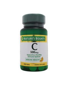 Nature's Bounty Vitamin C 500 mg Tablets 100's