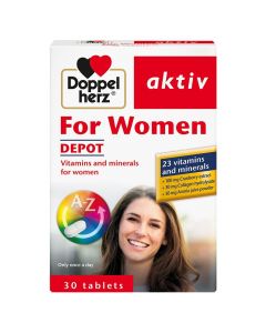 Doppelherz aktiv Vitamins and Minerals Depot For Women Tablets 30's