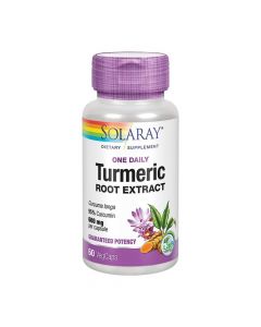 Solaray Once Daily Turmeric Root Extract VegCaps 60's