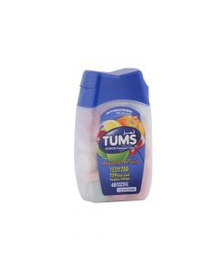 Tums Extra Strength 750 mg Assorted Fruit Antacid Chewable Tablets 48's