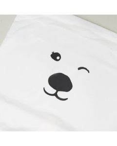 Charlie Banana Multipurpose Wet Diaper Tote Bag Polar Bear White 888519
