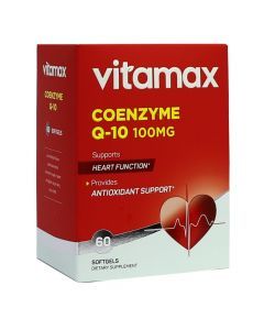 Vitamax Coenzyme Q10 100 mg Softgels 60's