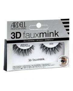 Ardell 3D Fauxmink 858 False Eyelash Pair 1's 70481