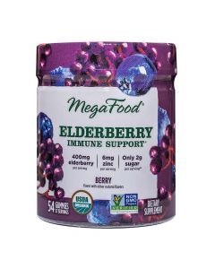 MegaFood Elderberry Immune Support Gummies Berry 54's