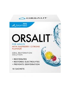 Orsalit For Adults Oral Rehydration Solution Powder Sachet 10's
