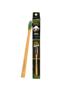 Woobamboo® Zero Waste Packaging Slim Handle Bamboo Soft Toothbrush 1's