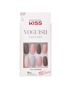 Kiss Voguish Fantasy Multi-Colored Long Nails 28's KVF02C