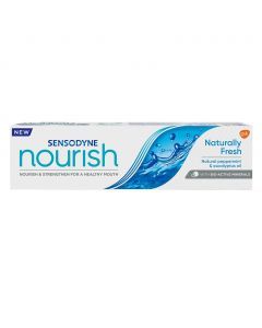 Sensodyne Nourish Naturally Fresh Daily Toothpaste With Natural Peppermint & Eucalyptus oil 75ml