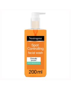 Neutrogena Spot Controlling Facial Wash For Stubborn Spots 200ml