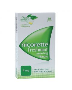 Nicorette 2 mg Mint Chewing Gum 30's