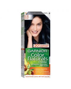 Garnier Color Naturals Cream Hair Color 2.10 Blue Black Kit