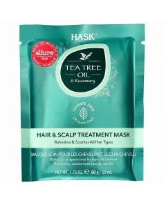 Hask Tea Tree Oil & Rosemary Hair and Scalp Treatment Mask For All Hair types 50 g