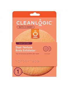 Cleanlogic Bath & Body Dual-Texture Body Exfoliator Sensitive Skin CL-02583-48