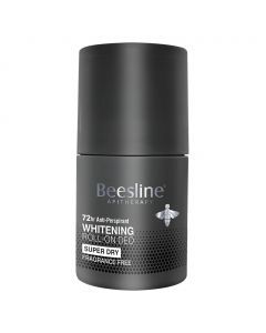 Beesline® Apitherapy Men Whitening Roll-On Deo Super Dry Fragrance Free 50 mL
