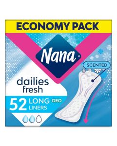 Nana Dailies Fresh Duo Super Scented Pantyliners 52's