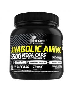 Olimp Amino System Formula Anabolic Amino 5500 Mega Capsules For Muscle mass 400's