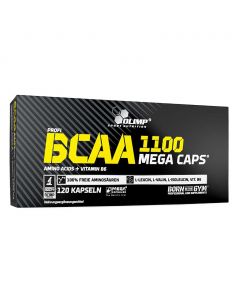 Olimp Amino Acids + Vitamin B6 Profi BCAA 1100 Mega Capsules 120's