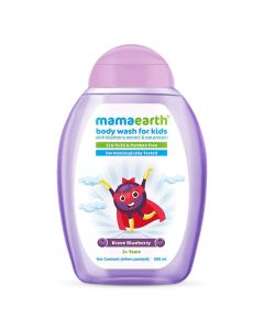 Mamaearth Body Wash For Kids With Brave Berry Extract And Oat Protein 300 mL