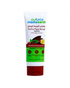 Mamaearth CoCo Face Scrub With Coffee & Cocoa For Rich Exfoliation 100 g
