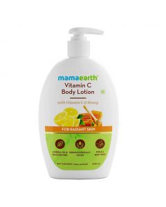 Mamaearth Vitamin C Body Lotion With Honey For Radiant Skin 400 mL