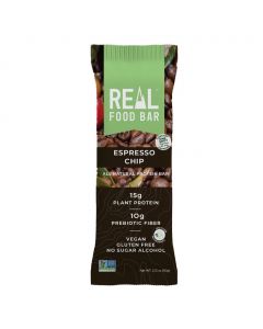 Real Food Bar Espresso Chip Caffeinated Protein Bar 60 g 1's
