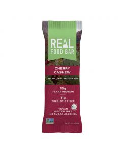 Real Food Bar Cherry Cashew All Natural Protein Bar 60 g 1's