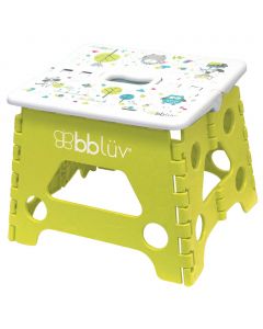 Bbluv Step Foldable Step Stool Lime For Babies