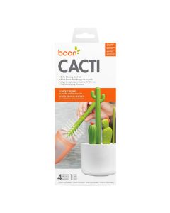 Boon Cacti Bottle Cleaning Brush Set, Pack of 4
