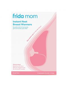 FridaMom Instant Heat Reusable Breast Warmer For Postpartum Care