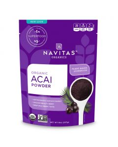 Navitas Organics Plant based Superfood Organic Acai Berry Powder 227g
